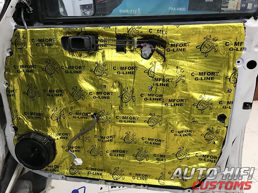 Установка шумоизоляции Comfort Mat Gold G2 в Nissan Patrol
