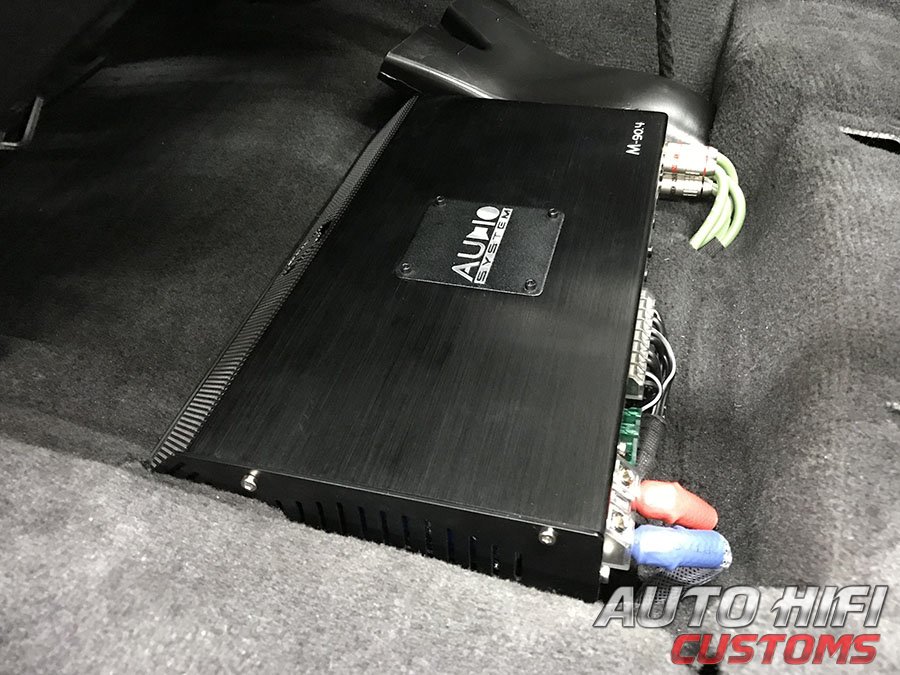 Установка усилителя Audio System M-90.4 в Volvo XC60 II
