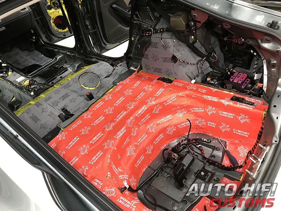 Полная шумоизоляция Audi A5