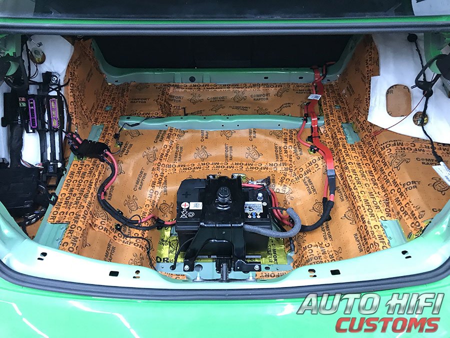 Полная шумоизоляция Audi A4 (B9)