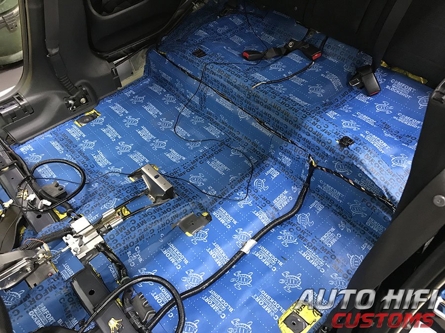 Полная шумоизоляция Honda Civic 4D