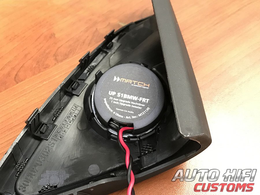 Установка акустики Match UP C42BMW-FRT.2 в BMW 5 (G30)