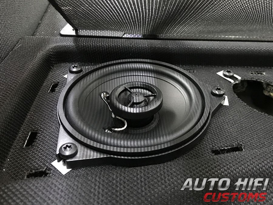 Установка акустики Match UP X4BMW-FRT.3 в BMW 5 (G30)