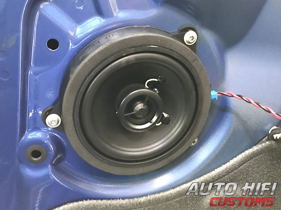 Установка акустики Match UP X4BMW-FRT.2 в BMW 3 (F30)