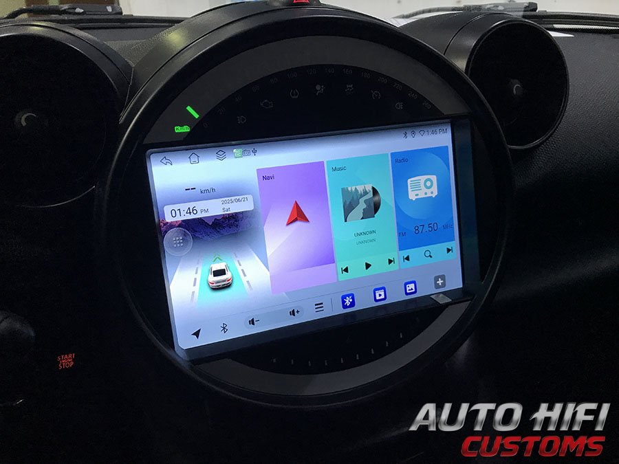 Установка автомагнитолы в Mini Countryman R60
