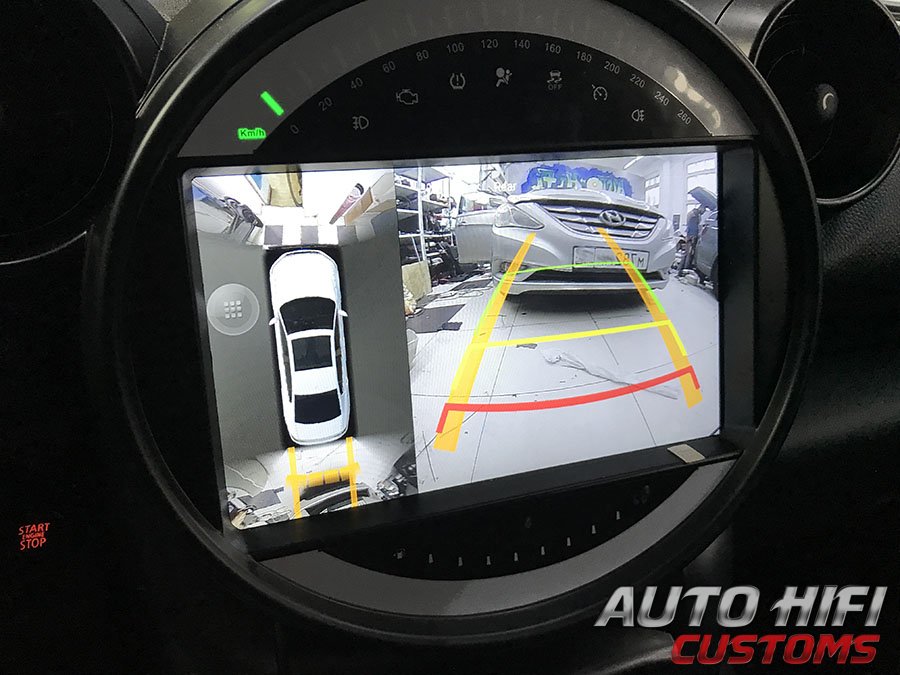 Установка автомагнитолы в Mini