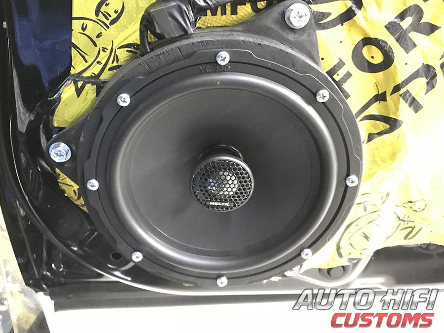 Установка акустики Helix Ci3 C165.2FM-S3 в Toyota Camry V70