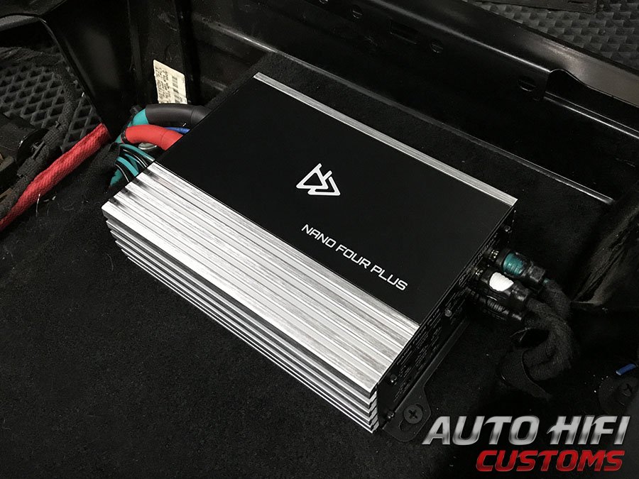 Установка усилителя Best Balance Nano Four Plus в Volkswagen Caravelle T6