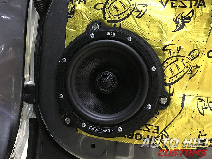 Установка акустики BLAM 165 EC в Nissan Qashqai (J11)