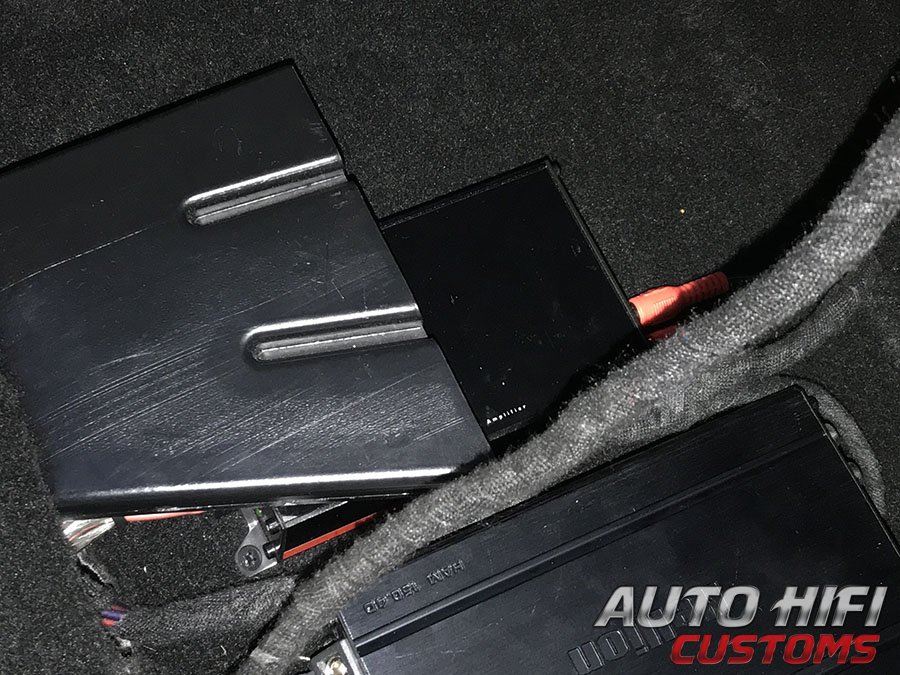 Установка усилителя Vibe PowerBox 400.1M-V7 в Changan UNI-S