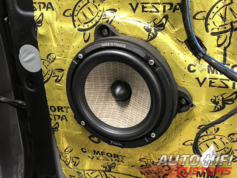 Установка акустики Focal Performance PS 165 FXE в GAC GS8