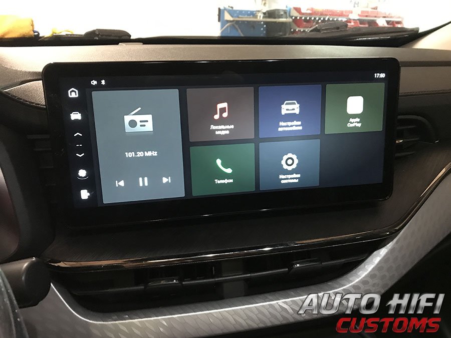Установка усилителя Best Balance Nano Four в Haval F7X
