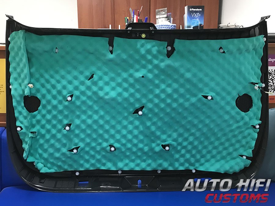 Установка шумоизоляции Comfort Mat Soft Wave Expert в Toyota Alphard IV