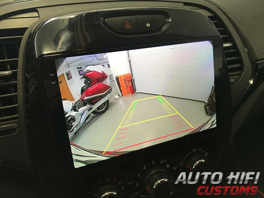 Установка камеры заднего вида Aspect RC-7A в Renault Kaptur