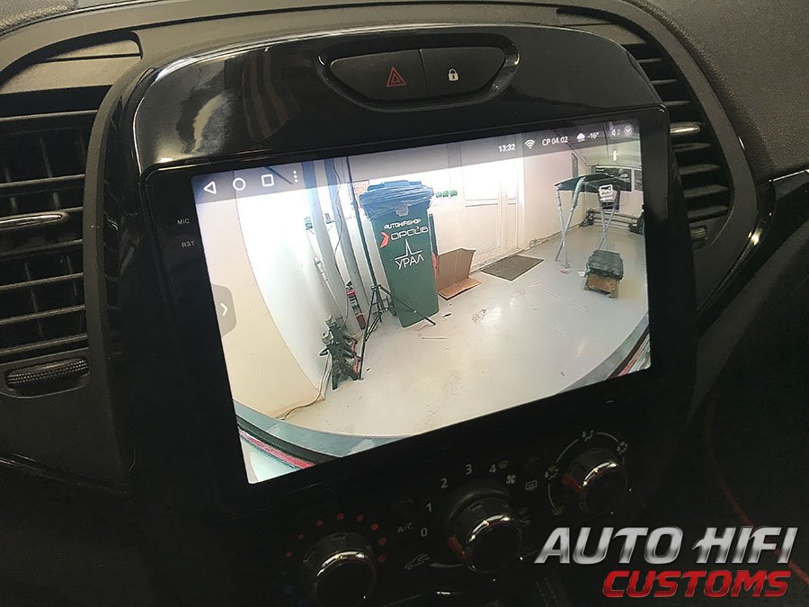 Установка камеры переднего вида Aspect RC-3A в Renault Kaptur