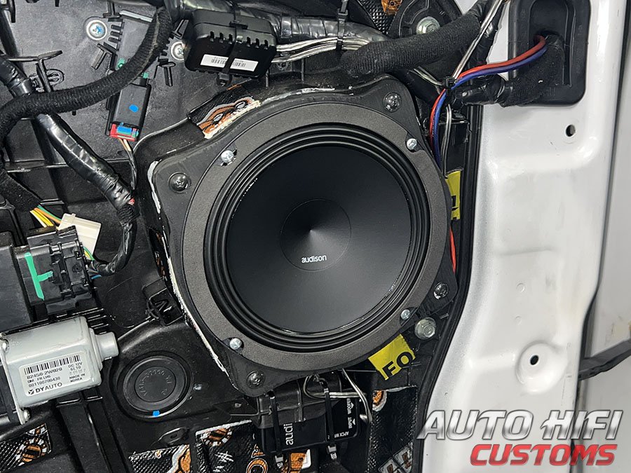 Установка акустики Audison Prima APK 165 2 Ohm в Hyundai Santa Fe (III)