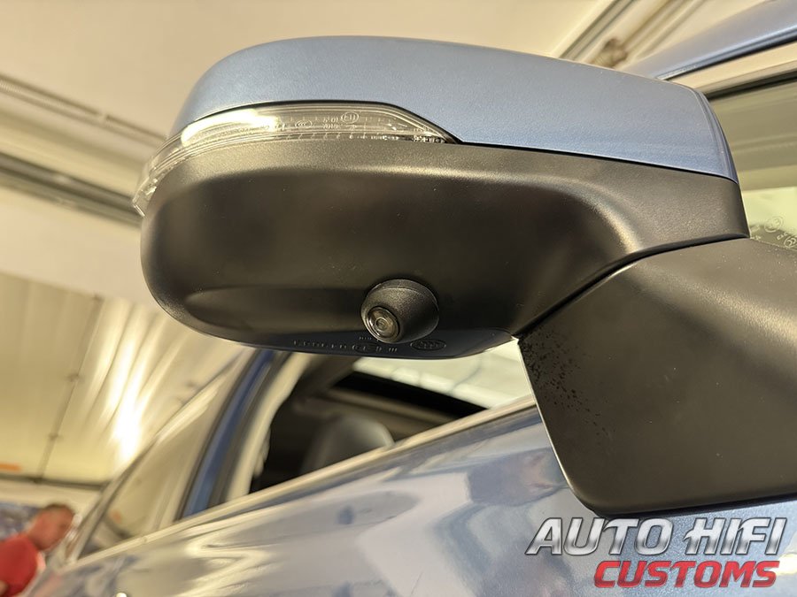 Установка системы кругового обзора RedPower в Subaru
