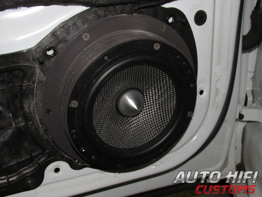 Установка акустики MTX T8652 в Audi A6 (C7)