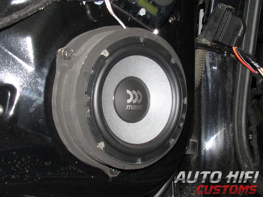 Установка акустики Morel Tempo Ultra 602 в Audi A4 (B8)